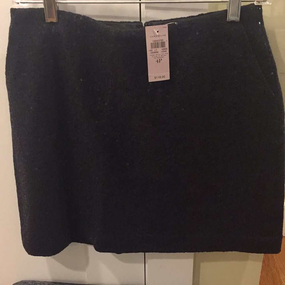 Beautiful black sequin skirt
